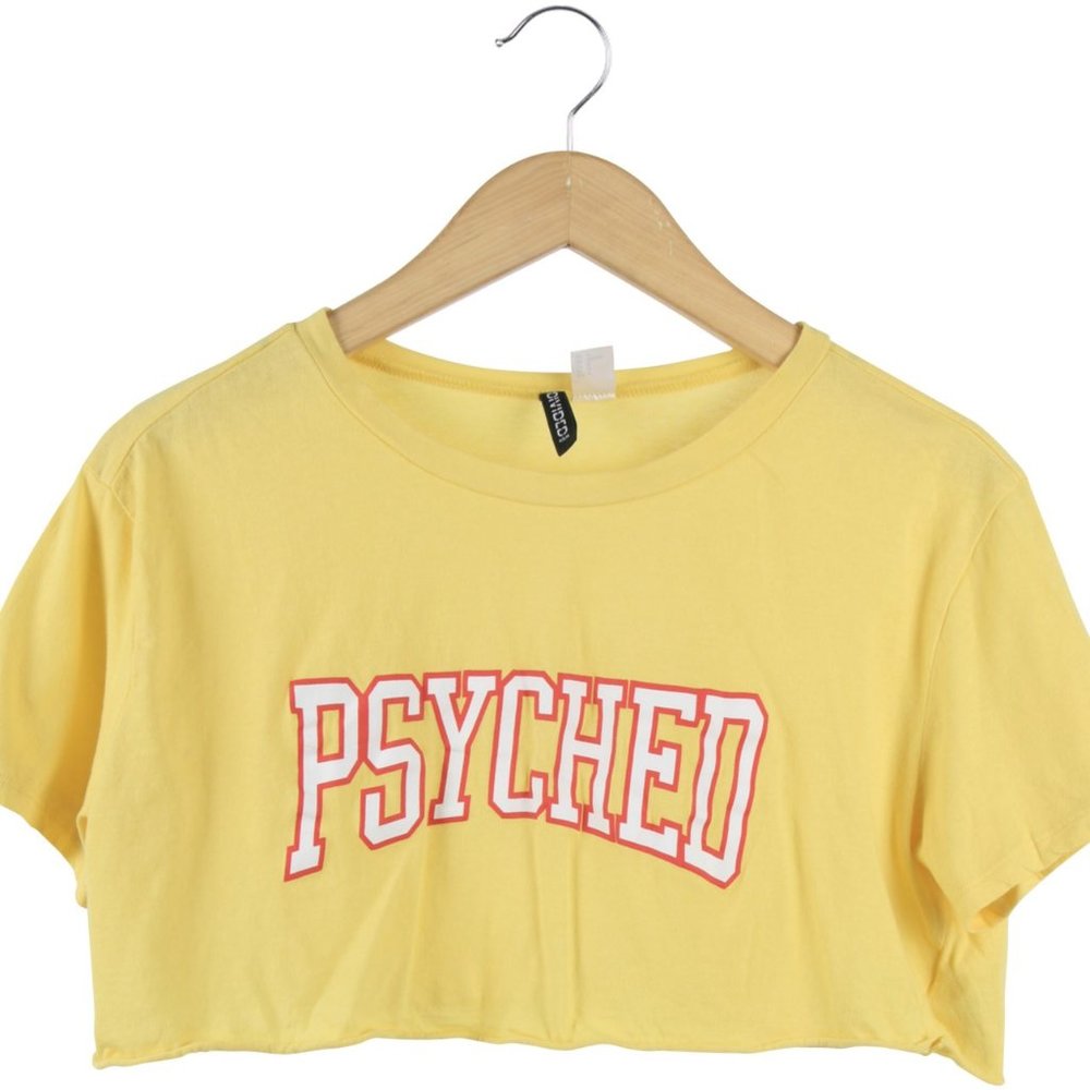 Yellow Crop Top